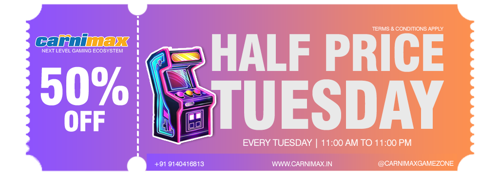 Half Price Tuesday